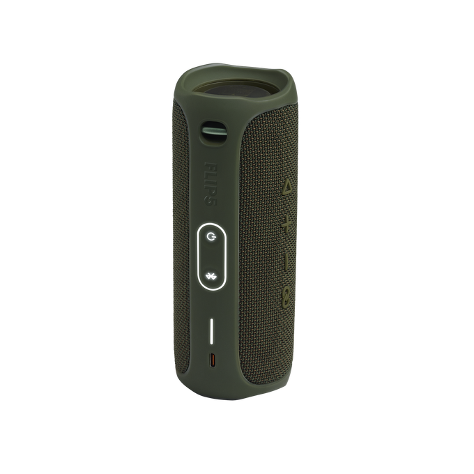 JBL Flip 5 - Green - Portable Waterproof Speaker - Back image number null